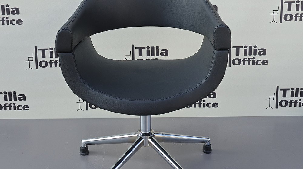 Vera Kuaför Tarama Çalışma Bekleme Koltuğu Krom Konik Sabit Ayak